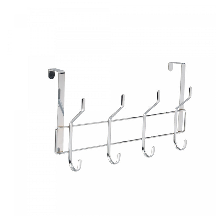 Figueroa - accessoire robuste pour la salle de bain à 8 crochets à accrocher sur la porte