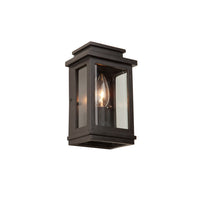 Applique murale IV Freemont anthracite à 1 ampoule pour l'extérieur