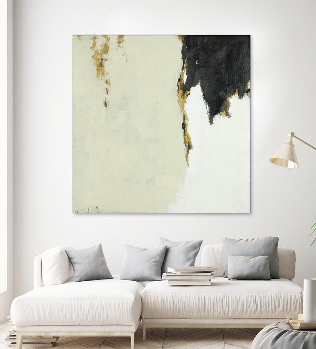 Œuvre d’art murale Giant Art « Get Rich Fast » 54 x 54