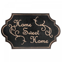 Tapis de plancher « Home Sweet Home » en caoutchouc