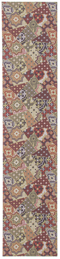 Carpette Bellezza rougevert 2 pi 2 po x 28 pi 0 po