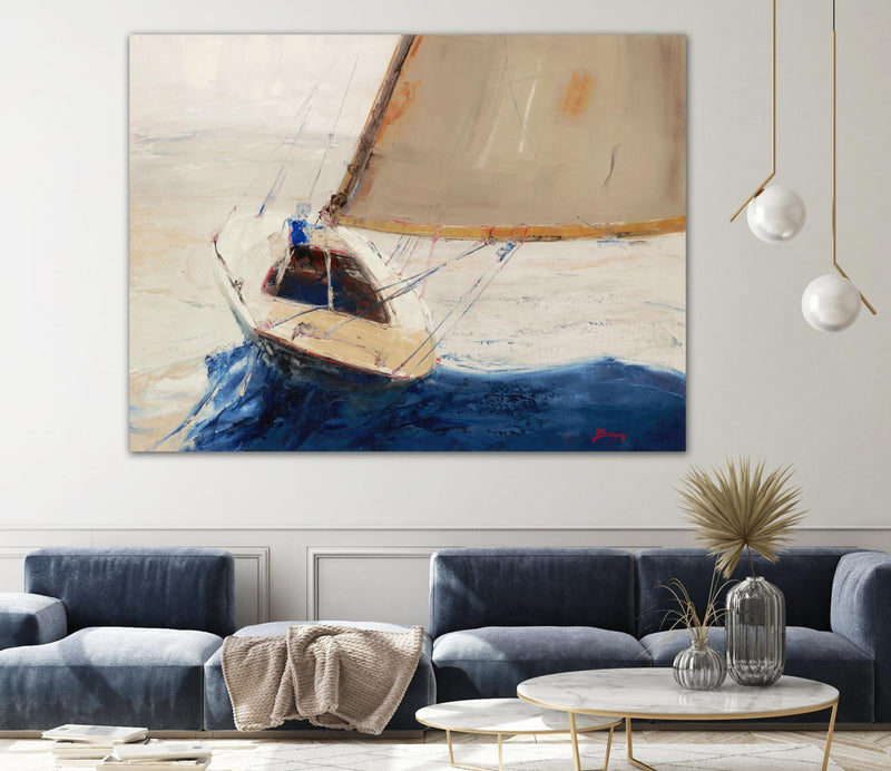 Œuvre d’art murale Giant Art « Single Handed » 72 x 54
