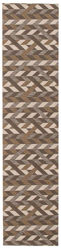 Carpette Bellezza brun foncé 2 pi 2 po x 26 pi 0 po