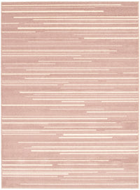 Carpette Faith rose-crème - 5 pi 3 pox 7 pi 3 po