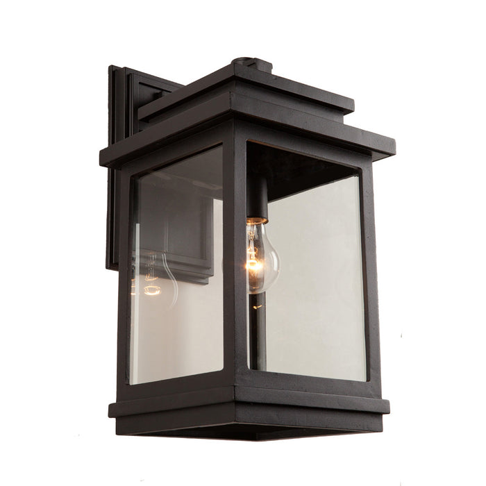 Applique murale I Freemont anthracite à 1 ampoule pour l'extérieur