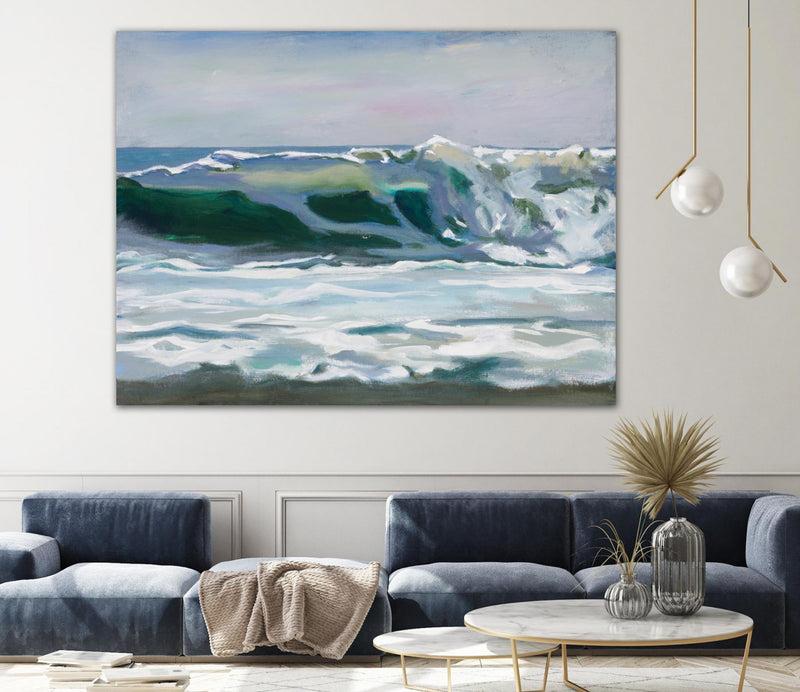 Œuvre d’art murale Giant Art « Shore Break 2 » 72 x 54