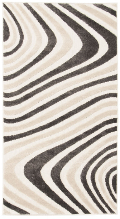 Carpette Nikkos taupe 2 pi 8 po x 4 pi 11 po