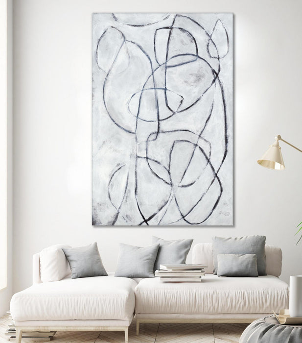 Œuvre d’art murale Giant Art « Suspended Time » 84 x 54