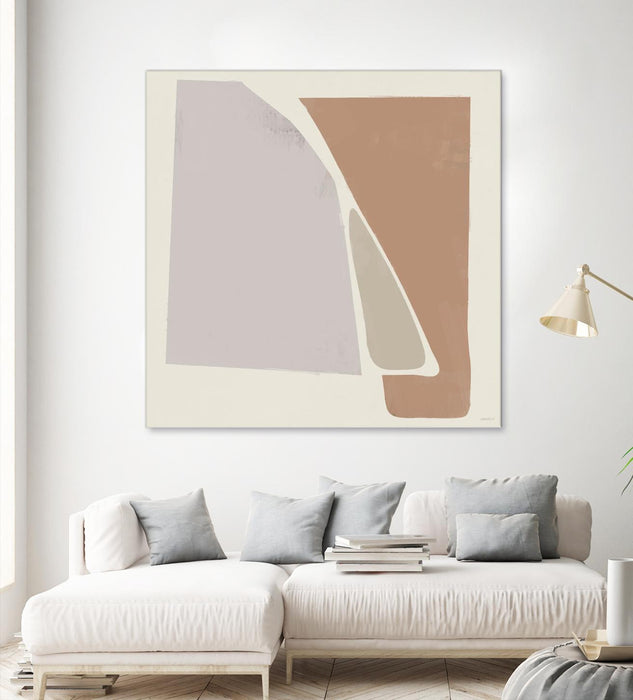 Œuvre d’art murale Giant Art « Machine Abstract I » 72 x 72