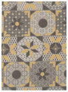 Carpette Bellezza grise 2 pi 2 po x 3 pi 0 po - Ensemble de 2