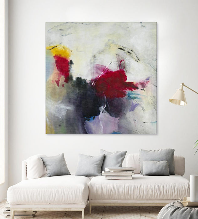 Œuvre d’art murale Giant Art « Party Punch » 72 x 72