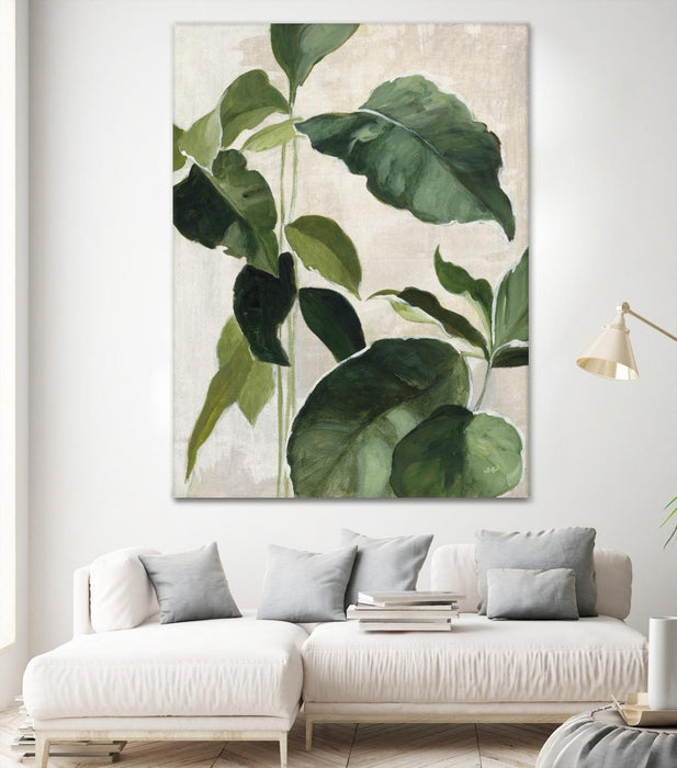 Œuvre d’art murale Giant Art « Tropical Study Ii » 72 x 54
