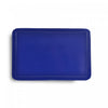 Napperon en plastique bleu marine - ensemble de 12
