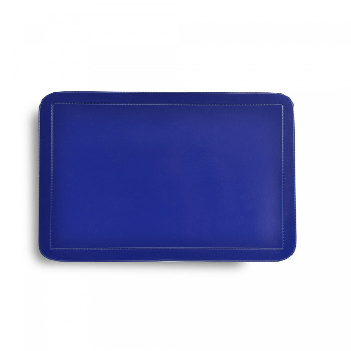 Napperon en plastique bleu marine - ensemble de 12