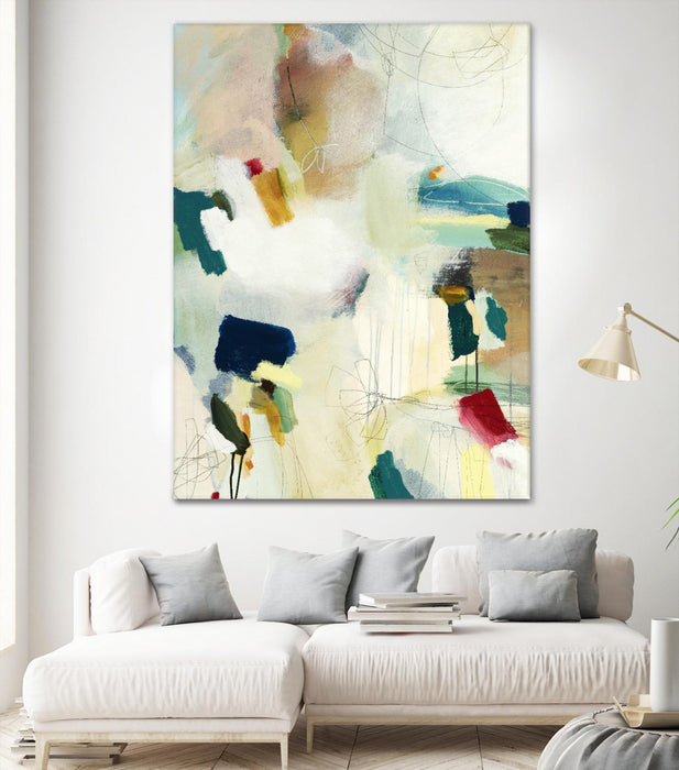 Œuvre d’art murale Giant Art « Medley 1 » 72 x 54