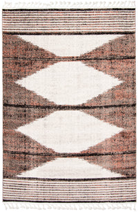  Carpette Vera Losange ivoire - 7 pi 10 po x 10 pi 5 po