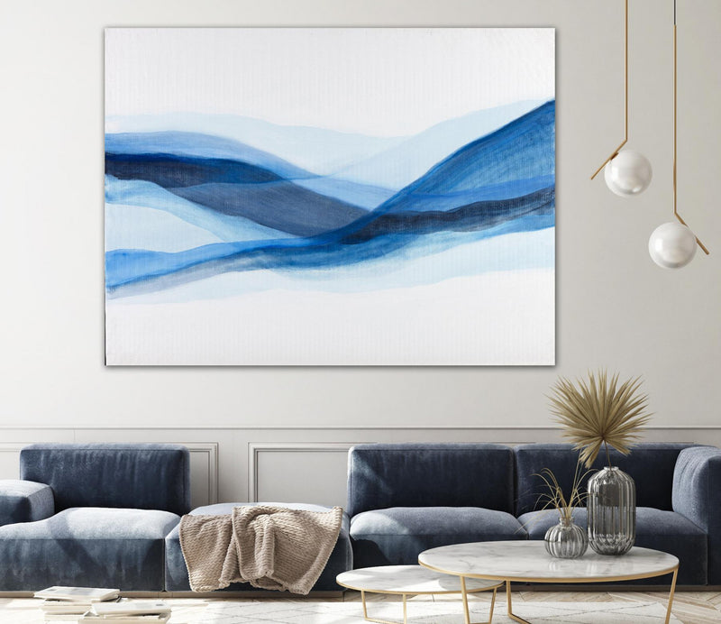 Œuvre d’art murale Giant Art « Baleine » 72 x 54