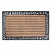 Tapis de plancher rayé en caoutchouc et tapis-brosse - 30 x 48