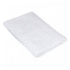 Serviette de bain nattée blanche 27 x 50 - ensemble de 2 serviettes