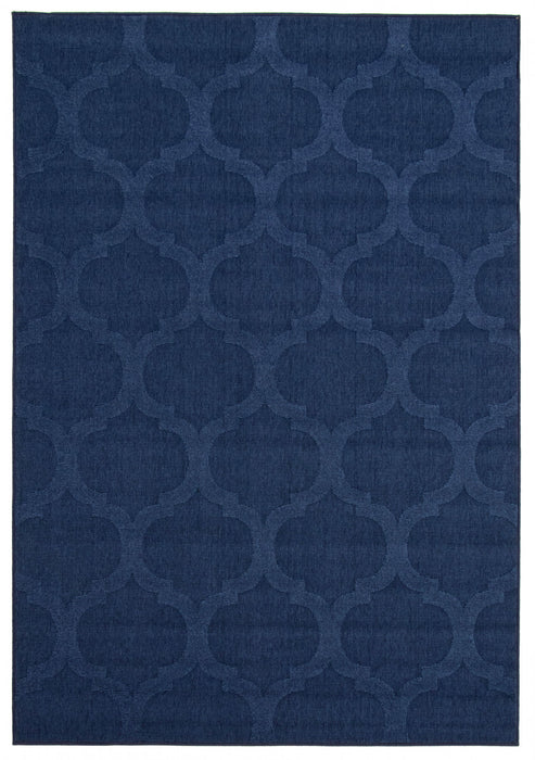 Carpette Sophie bleu marine - 5 pi 3 po x 7 pi 7 po