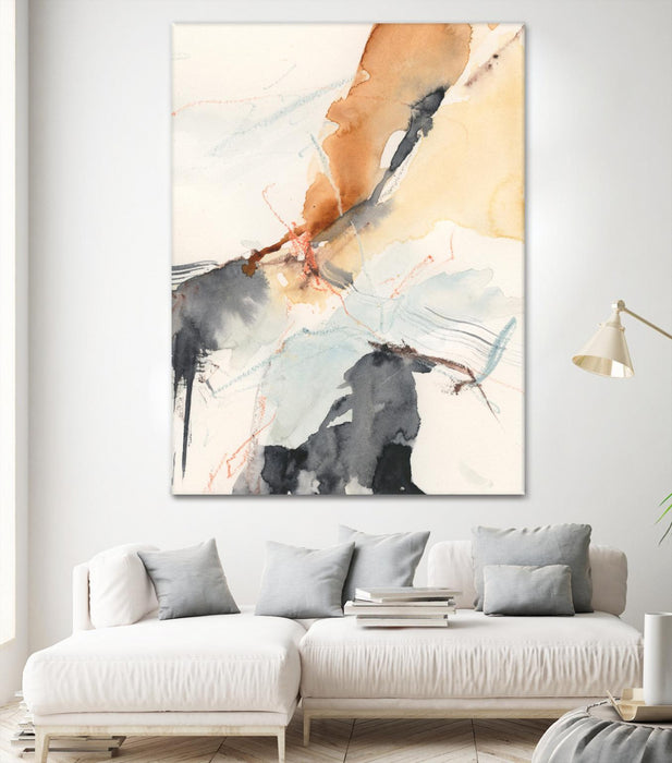 Œuvre d’art murale Giant Art « Efflux Ii » 72 x 54