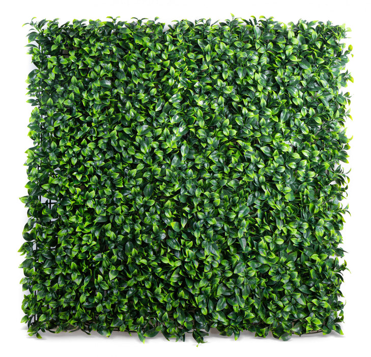 Panneau de feuillage 20 po x 20 po gardénia artificiel 4 pièces