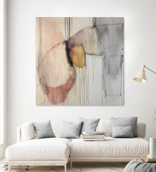 Œuvre d’art murale Giant Art « Trapped Silence » 72 x 72