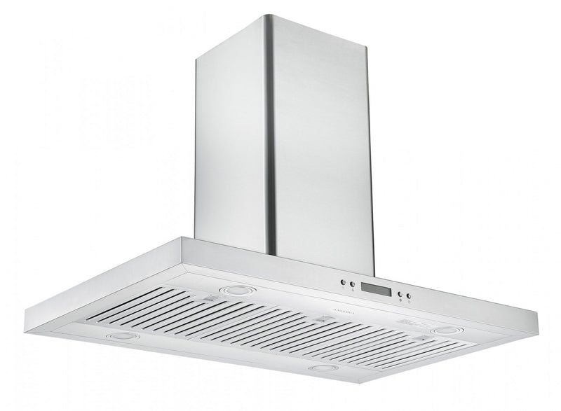 Hotte de cuisinière pour îlot Ancona IRB636 de 36 po en acier inoxydable - AN-1407