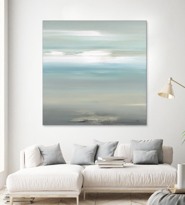 Œuvre d’art murale Giant Art « A Day By The Water » 72 x 72
