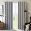 Rideau coupe-lumière à oeillets Berks 54 po x 84 po (ensemble de 2) - gris