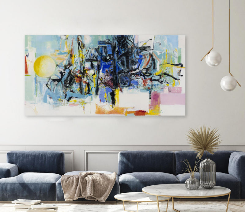 Œuvre d’art murale Giant Art «  » 72 x 36