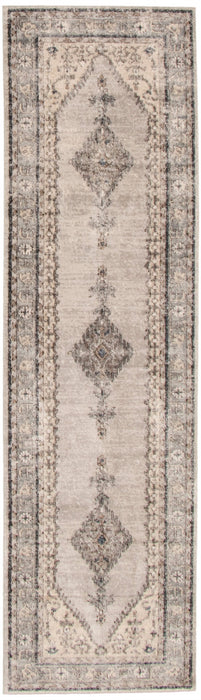 Carpette Octavian Bijar ivoire - 2 pi 7 pox 8 pi 2 po
