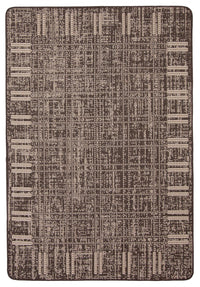 Carpette Joni chocolat - 4 pi 4 po x 6 pi 5 po