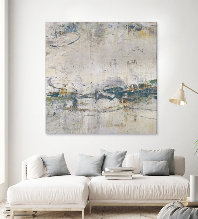 Œuvre d’art murale Giant Art « Broken Road Iv » 72 x 72