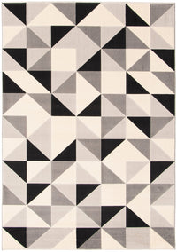 Carpette Nuria noire 5 pi 3 po x 7 pi 7 po
