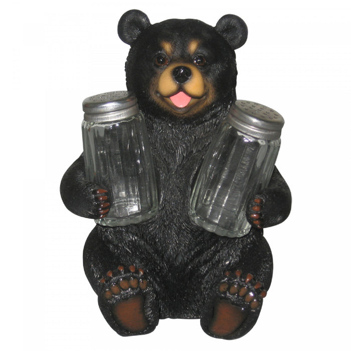 Salière et poivrière avec un ours