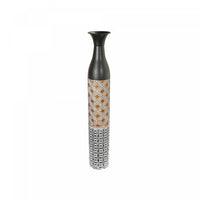 Vase Midnight Charm 32 po en métal