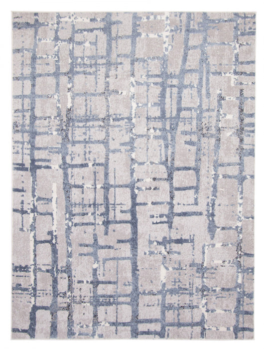 Carpette Jewel bleu clair - 5 pi 3 po x 7 pi 3 po