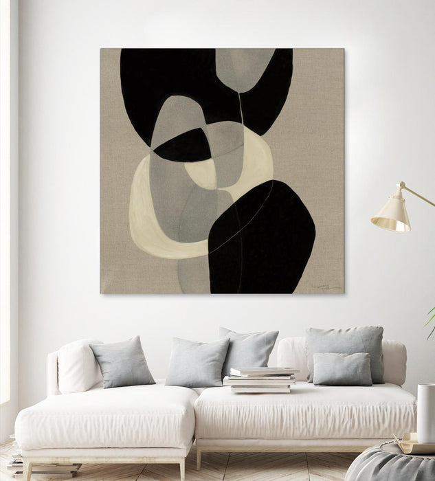 Œuvre d’art murale Giant Art « Gravity Iii » 54 x 54