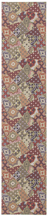 Carpette Bellezza rougevert 2 pi 2 po x 26 pi 0 po