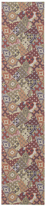 Carpette Bellezza rougevert 2 pi 2 po x 26 pi 0 po