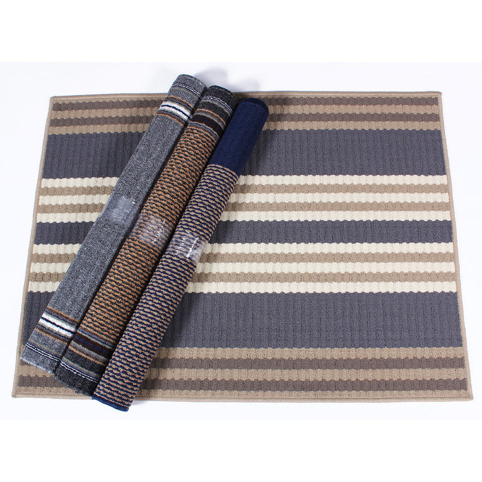Ensemble 3 tapis de plancher Zebra - 5 pi x 7 pi