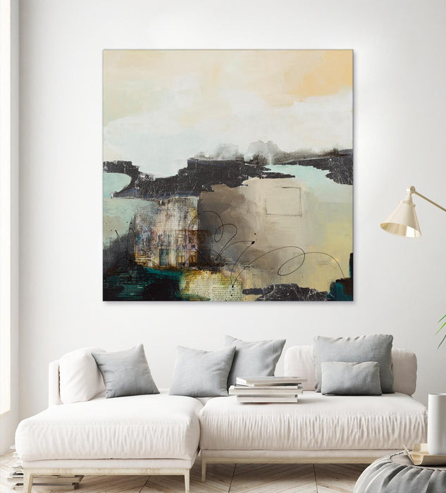 Œuvre d’art murale Giant Art « Around The Corner » 72 x 72