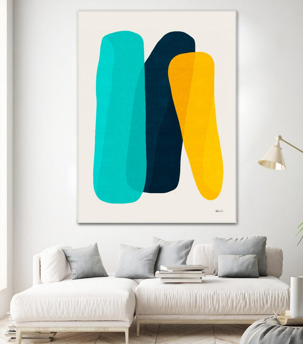 Œuvre d’art murale Giant Art « Abstract V » 72 x 54