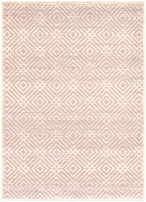 Carpette Electra argent-rose - 3 pi 11 pox 5 pi 7 po
