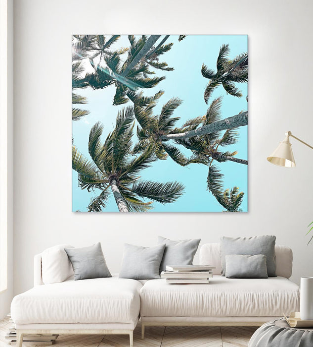 Œuvre d’art murale Giant Art « Palm 03 » 72 x 72