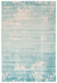 Carpette Janaki bleu sarcelle 5 pi 3 po x 7 pi 7 po
