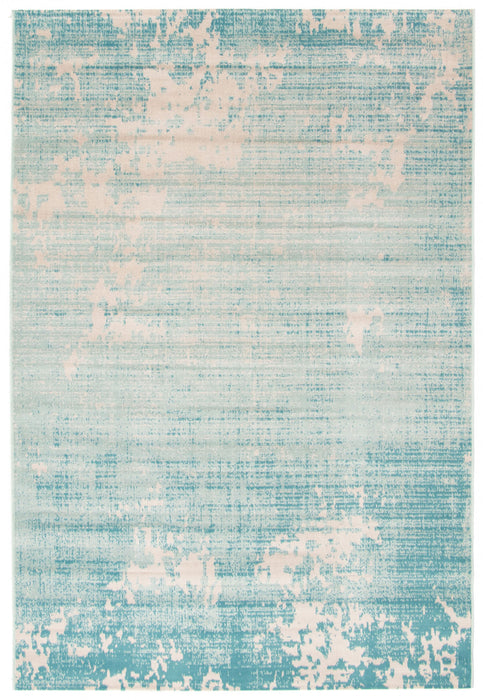 Carpette Janaki bleu sarcelle 5 pi 3 po x 7 pi 7 po