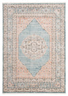Carpette Zarita bleue 6 pi 7 po x 9 pi 6 po