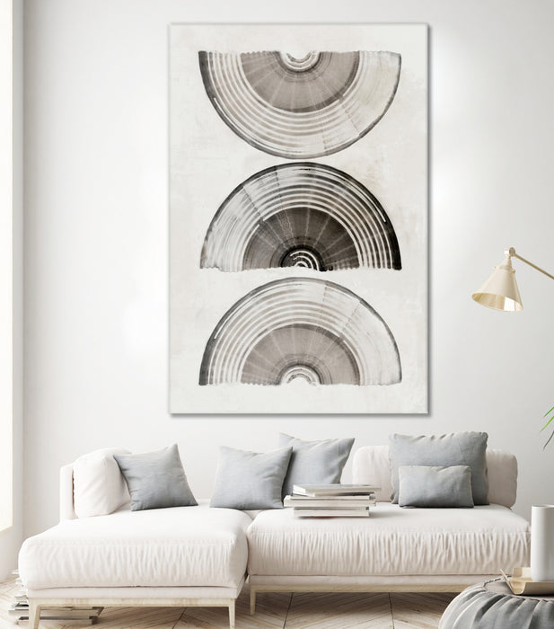 Œuvre d’art murale Giant Art « Sophisticatted Lines I » 84 x 54